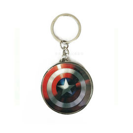 Captain America Cá nhân Kim loại Dây móc khóa Cool Marvel Heroes cho Quà tặng
