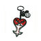 Logo riêng của bạn Tùy chỉnh móc khóa cá nhân Hình trái tim cho anh ấy