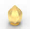 Hợp kim kẽm sang trọng Chai nước hoa Nắp vàng Mạ kim loại Chữ Logo tùy chỉnh
