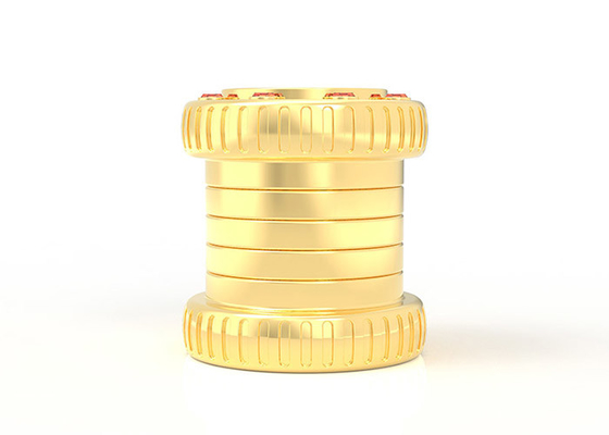 Mua Vỏ chai nước hoa kiểu xi lanh sáng tạo Hợp kim kẽm kim loại vàng Zamac 15Mm sang trọng online manufacture