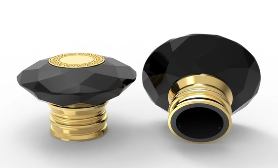 Mua Nắp chai nước hoa hình tròn bằng kim loại Zamac Luxury Creative Universal Fea 15Mm online manufacture