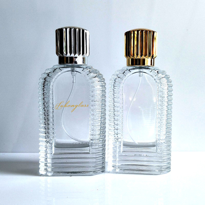 Mua Chai nước hoa thủy tinh hình chạm khắc cao cấp 60ml có đáy dày làm bằng chất liệu pha lê trắng online manufacture