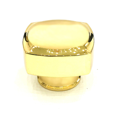 Mua Màu vàng sáng bóng Nắp chai nhôm Zamak bằng kim loại thông thường online manufacture