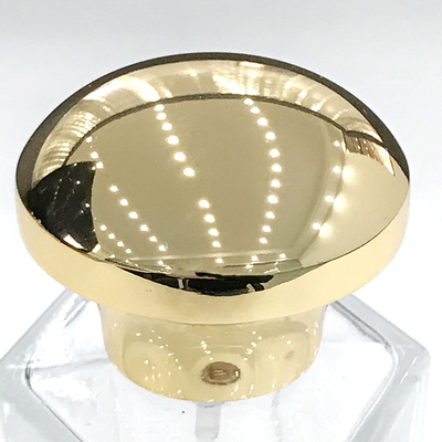 Mua Die-Đóng Zamak Caps nước hoa cho MOQ 10000pcs mờ / mờ / bề mặt gương online manufacture