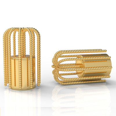 Mua Các mũ nước hoa Zamak hình chữ nhật an toàn được sản xuất bằng quy trình đúc nghiền online manufacture