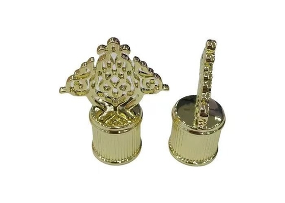 Mua Sản phẩm cao cấp Nước hoa nắp chai kim loại Mũ kim loại Thiết kế hợp kim kẽm Nước hoa nắp online manufacture