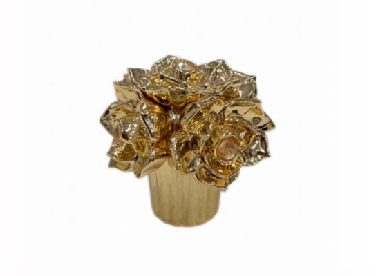 Mua Hoa kim cương màu hồng hình hoa Zamak Caps nước hoa đặc biệt hợp kim kẽm Cap nước hoa online manufacture