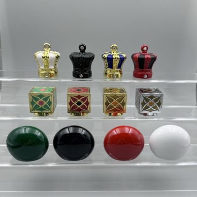 Mua Chiếc nắp nước hoa kim cương màu đen / vàng tinh tế cho cổ chai tiêu chuẩn online manufacture