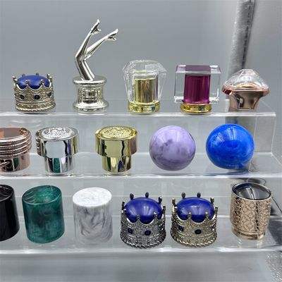 Mua ABS Plastic Perfume Bottle Cap with 15MM Port Size and Maximum Continuous Temperature 150 °F for Cosmetics Application online manufacture