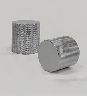 Mua Chiếc mũ nước hoa kim loại kẽm khắc Chevron sang trọng với kết thúc bóng cao và chống ăn mòn sản xuất trực tuyến