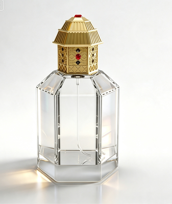 Mua Luxury Pagoda Hollow Zamac Perfume Cap Bottle Cover trang trí bằng vàng sản xuất trực tuyến