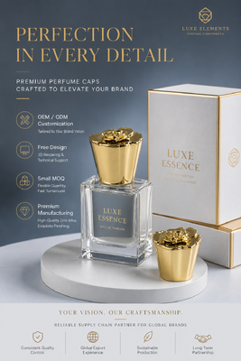 Mua Hình dạng hình nón Zamac Cap nước hoa với trang trí hoa hồng đúc vàng kim loại kim loại xa xỉ chai nước hoa Top tùy chỉnh bao bì phụ kiện từ tính sản xuất trực tuyến