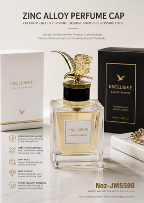 Mua Đồng kẽm Flying Eagle Perfume Cap, 3D Spread-wing Hawk Ornament, Đen Cylinder Knurled Base vàng mạ tùy chỉnh Logo Chiếc nắp chai sang trọng từ tính sản xuất trực tuyến