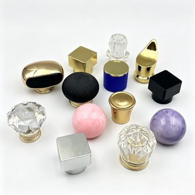 mua FEA15 ABS Plastic Perfume Caps Collection Quảng trường hình quả cầu Bottle Cover Multi Finish cho nước hoa chai kính sản xuất trực tuyến