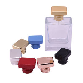 Mua Thiết kế Square Zamac Hương Cap Vàng Kim loại Kẽm hợp kim Chai nước hoa Cap online manufacture