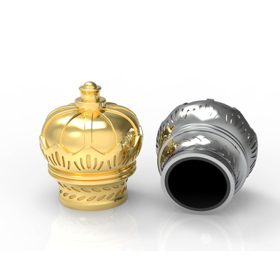 Mua Chất liệu hợp kim kẽm Zamak Nắp chai nước hoa Hình vương miện tùy chỉnh online manufacture