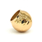 Hợp kim kẽm cổ điển Hình quả bóng vàng Kim loại Nắp chai nước hoa Zamac
