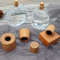 Nắp chai nước hoa bằng gỗ tự nhiên loại xi lanh có chai