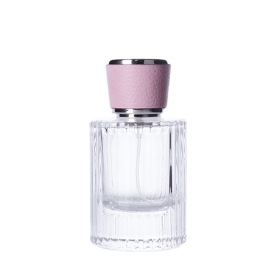 Mới 50Ml Sọc Dọc Chai Nước Hoa Lưỡi Lê Xịt Nước Hoa Subpackage Chai Có Nắp Chai Nước Hoa Cao Cấp
