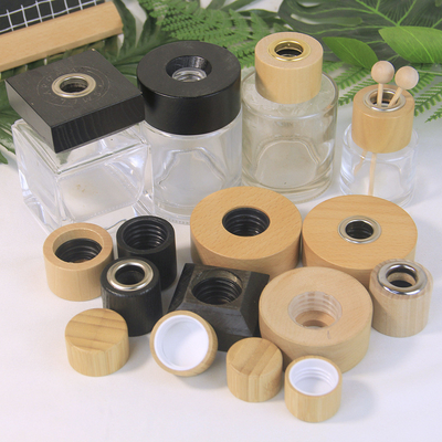 Nắp chai nước hoa bằng gỗ rắn tự nhiên