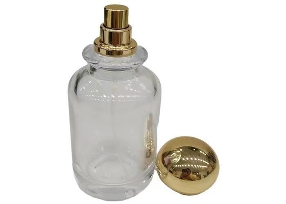 Tùy chỉnh vòng vàng Zamak nước hoa nắp đơn giản phong cách kẽm hợp kim nước hoa nắp
