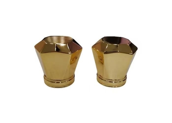 Vàng hình dạng không đều tùy chỉnh nắp chai nước hoa cho chai nước hoa
