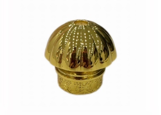 Tùy chỉnh hình mái vòm kim loại nước hoa Cap kẽm nước hoa thủy tinh nắp chai