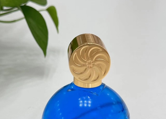 Zamak hình dạng không đều Metal Perfume Cap Zinc Alloy Glass Perfume Bottle Tops