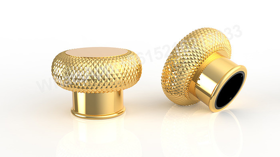 Khách hàng vàng / bạc Zamak Caps nước hoa được chế tạo với công nghệ đúc die chính xác