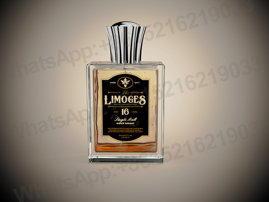 Mirror Finish Zamak Parfume Protector Đơn vị hóa trọng lượng hình tròn hình vuông