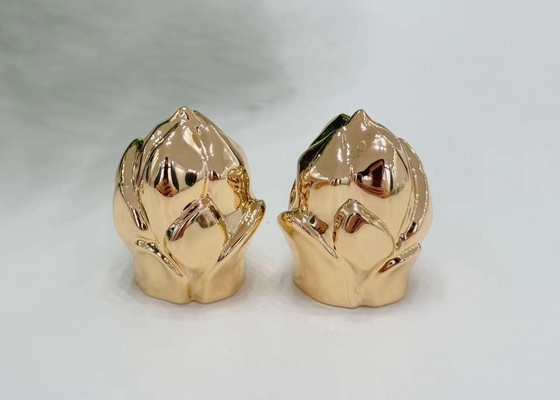 Zamak hoa hình kim loại nước hoa mũ nước hoa nắp với hợp kim kẽm cao cấp