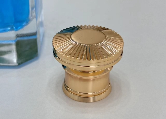 Tùy chỉnh tinh tế vàng Zamak nước hoa Caps kim loại nước hoa nắp chai