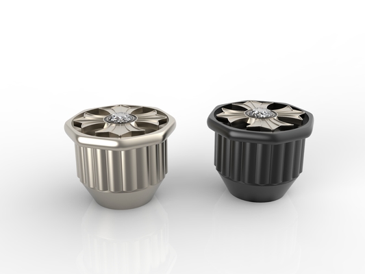 Tùy chỉnh Premium Compass Cap Cap nước hoa cho Fea 15 Glass nước hoa chai cổ