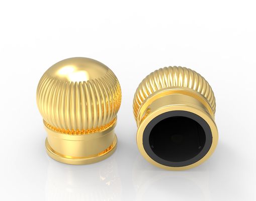Nhà máy độc đáo tùy chỉnh nhựa hoa hồng hoa hồng cao cấp nắp chai, Custom Metal Cap nước hoa