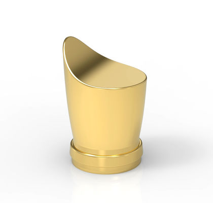 Nắp nước hoa Zamak có sẵn khuôn, kiểu lục giác, đúc khuôn, nắp kim loại Fea15