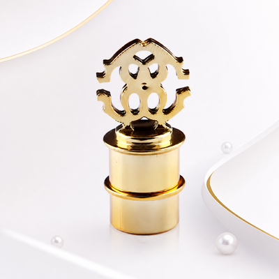 Nắp nước hoa Zamak có thể tùy chỉnh với kín khí và đường kính bên trong 15mm cho chai nước hoa sang trọng