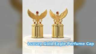 Nắp chai nước hoa Eagle Wing sang trọng Nắp chai mạ vàng
