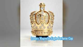 Mũ nước hoa từ tính sang trọng Eagle Wing mạ vàng